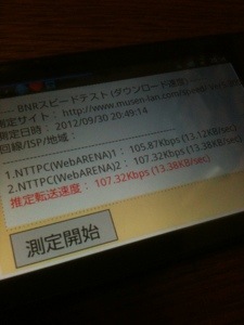 イオンSIMのスピード