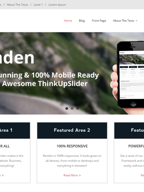WordPress:theme　Renden